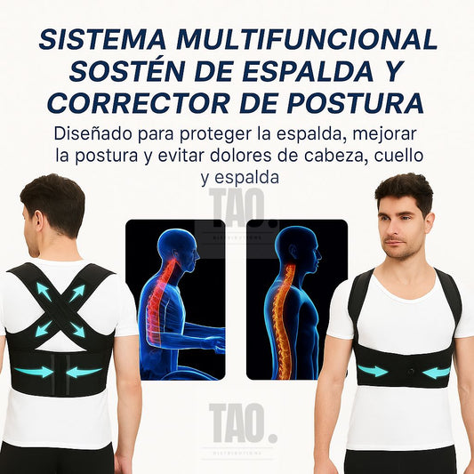 Corrector de Postura Ortopédico Unisex - CORRECTOR PRO