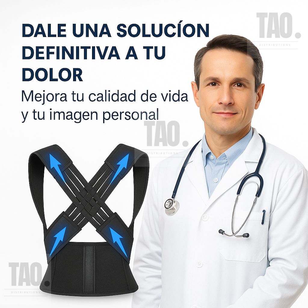 Corrector de Postura Ortopédico Unisex - CORRECTOR PRO